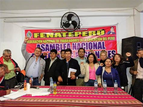 Siter Lima Fenateperu Acuerdos De La Asamblea Nacional De La Fenateperu