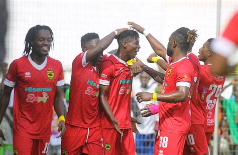 Ghana Premier League Match Day 22 Kotoko Beat Samartex Hearts Of Oak