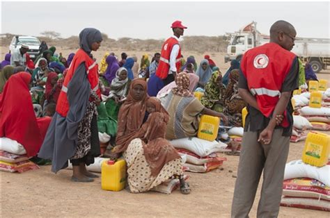 Sool Region Tukaraq Village Somali Red Crescent Society Staff Members