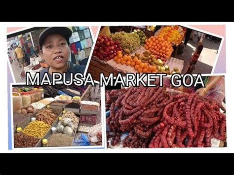 A Day At Mapusa Market Mapusa Friday Market Vlog Exploring Goa