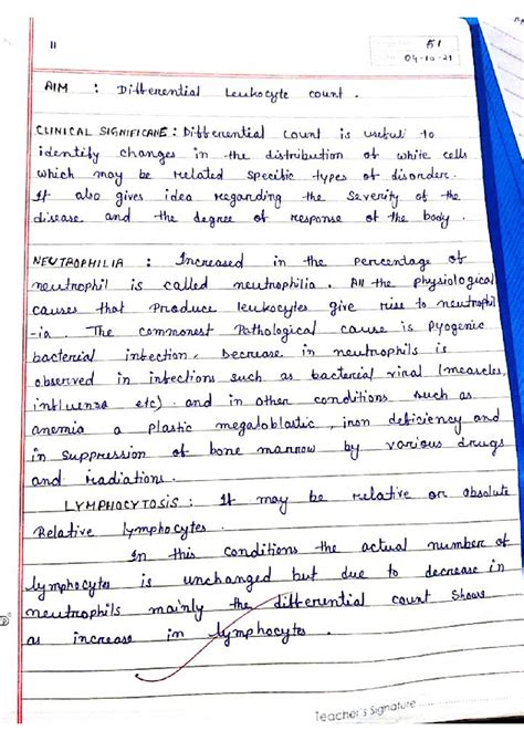 SOLUTION Differential Leukocyte Count Dlc Pathology Practical Medical