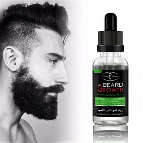 Beard Growth Oil Serum Fast Growing Beard Mustache Facial Hair Grooming