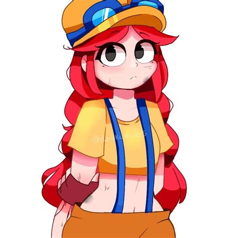 Jessie Brawl Stars Dibujos Bonitos Dibujos Animados Bonitos