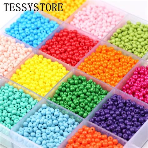 Pcs Lot Mm Czech Glass Seed Beads High Quality Uniform Round Beads