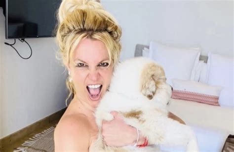 Pregnant Britney Spears Releases Topless Thirst Trap Photos With Her