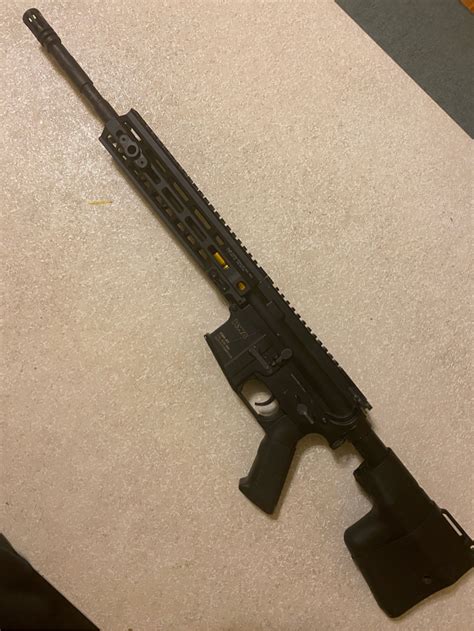 SOLD KWA KM4A1 Mk8 Mlok Rail HopUp Airsoft