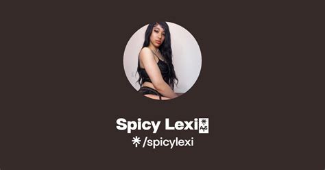 Spicy Lexi🌶️ Find Spicy Lexi🌶️ Onlyfans Linktree