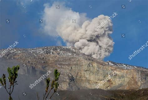 Picture Taken Top Nevado Del Ruiz Editorial Stock Photo - Stock Image ...