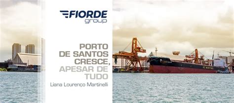 Port Of Santos Grows Despite Everything FiordeFiorde