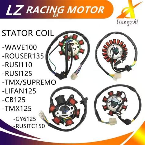 Codbuzidu Motorcycle Parts Stator Magneto Coils Pure Copper