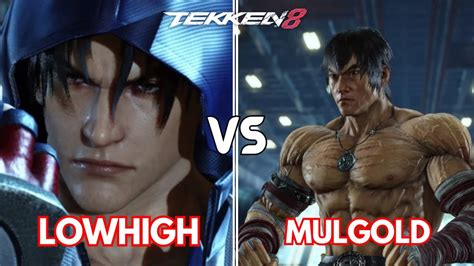 Tekken Replays Low High Jin Vs Mulgold Lars Law Youtube