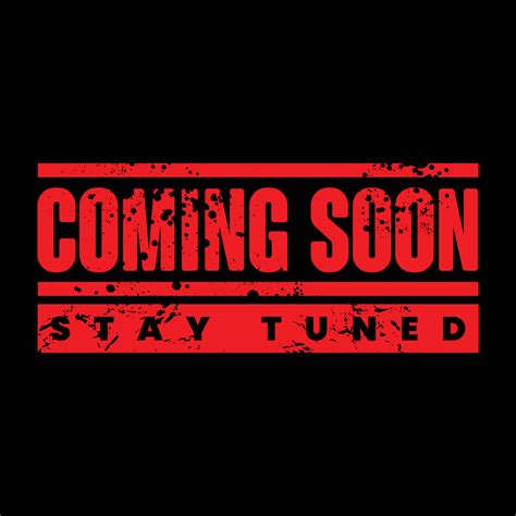 Coming Soon Teaser Promo Display Graphic Asset Style 4 13711156 Vector