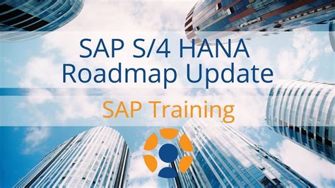 SAP S 4 HANA Roadmap Update YouTube