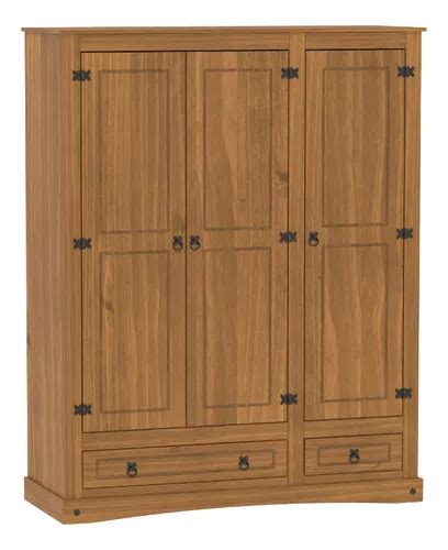 Ropero Puertas Madera Maciza Placard Dormitorio Lcm Cuotas Sin Inter S