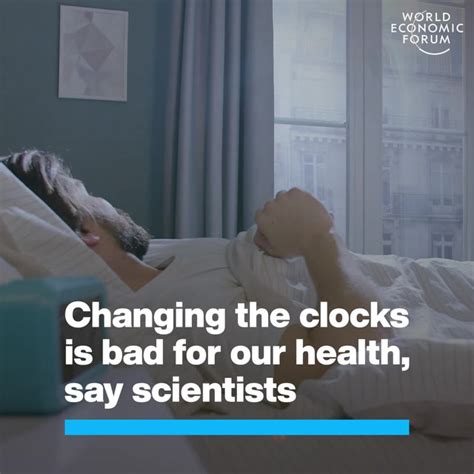 Daylight Saving Time And Its Harmful Health Effects World Economic Forum