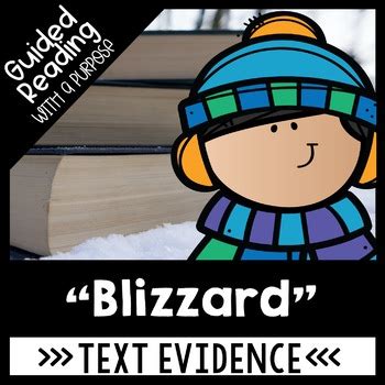 Blizzard Reading Comprehension Unit - Having Fun First