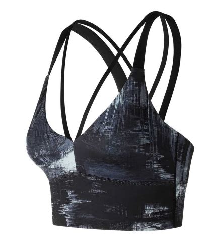 New Balance Printed Strappy Crop Top