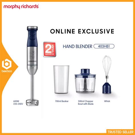 Morphy Richards 403hb1 Richards Hand Blender 600w Lazada