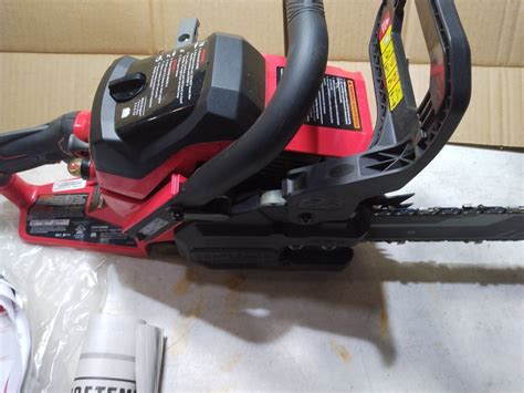 Craftsman S1800 18 42cc 2 Cycle Gas Chainsaw Saw Used Once 84931849679