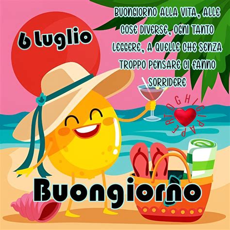 6 Luglio Buongiorno Immagini ToghigiPaper