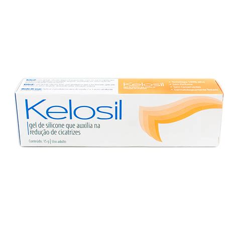 Kelosil Gel De Silicone 15g Drogaria Araujo