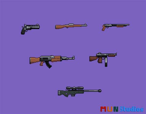 Comments 2d Pixel Guns Pack By Munstudios