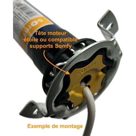 Support Om Ga Optimis Moteur Somfy R No Et Bloc Baie