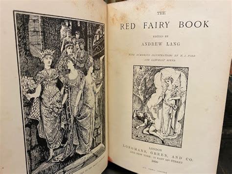 The Red Fairy Book By Lang Andrew Editor Good Decorative Cloth 1890 First Edition