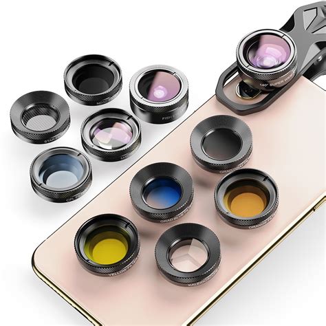 Apexel 11 In 1 Camera Lens Kit