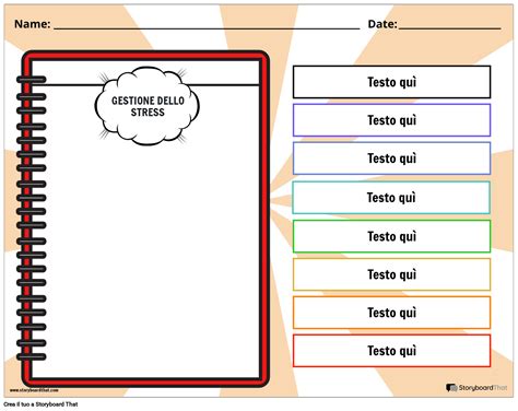 SM Orizzontale Colore 2 Storyboard Por It Examples