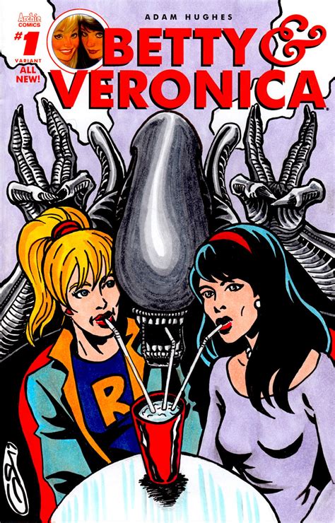 Alien Betty Veronica Sketch Variant By Ragnaroker On Deviantart