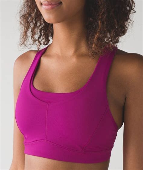 Lululemon Fast Times Bra Ripened Raspberry Athletic Outfits Clothes