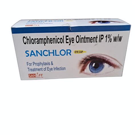 Chloramphenicol 1 Eye Ointment Pushti Care Exim