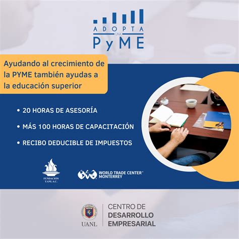 Programa Adopta Una Pyme Centro De Desarrollo Empresarial Uanl