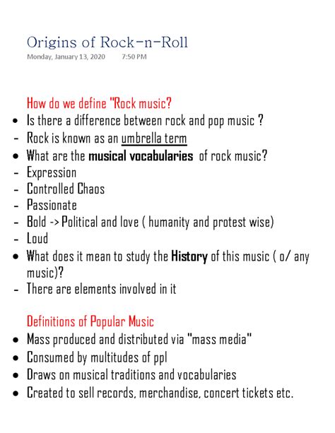 Origins Of Rock N Roll How Do We Define Rock Music Is There A