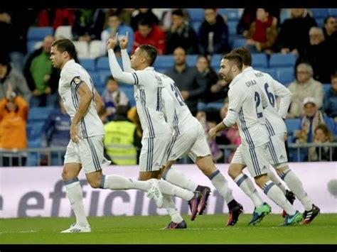 Real Madrid Cd Leonesa Goals Mariano X James Rodriguez