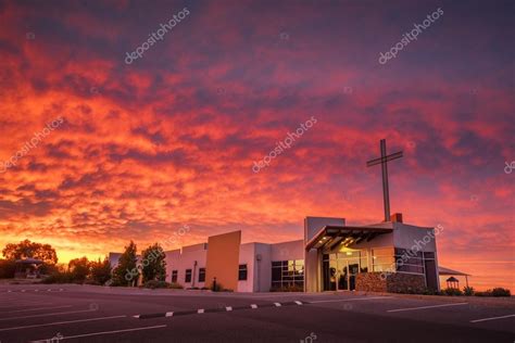 Stunning Church Sunrise — Stock Photo © kwest #118739224