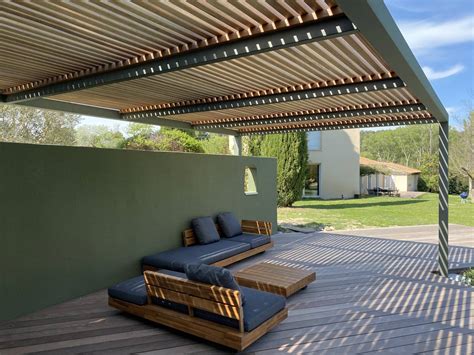 Avantages Dune Pergola En Bois Exotique Et En Acier Renforc