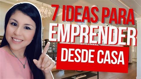 🥇ideas De Negocio Para Emprender Desde Casa🏡 Flavia Vlog Youtube