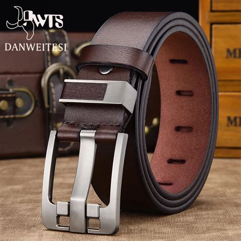 Dwts Ceinture Pour Homme En Cuir V Ritable De Haute Qualit