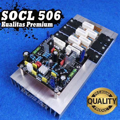 Jual Kit Power Amplifier Socl Qualitas Super Plus Final Set