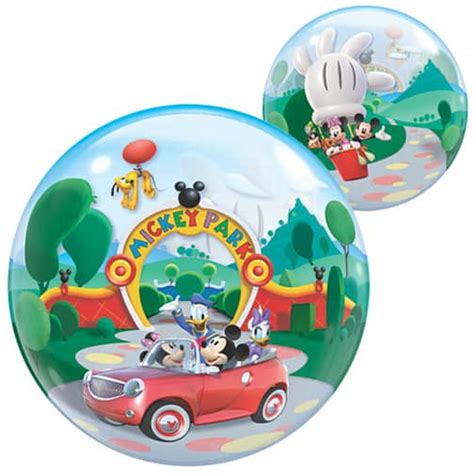 Mickey Mouse Clubhouse Park Bubble Helium Qualatex Balloon Cm In