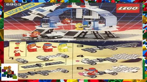 LEGO Instructions Space Futuron 6953 Cosmic Laser Launcher