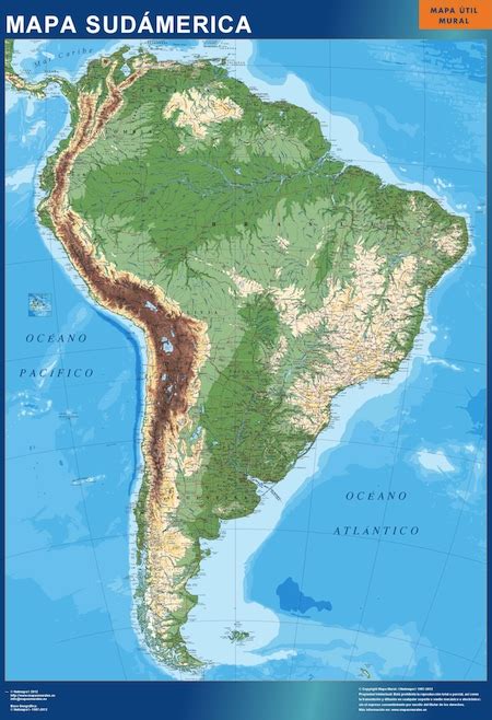 Mapa Sudamerica Mapas M Xico Y Latinoamerica