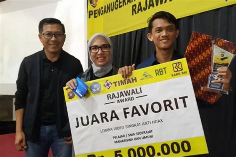 Inilah Para Juara Lomba Video Kreasi Anti Hoax Wow Babel