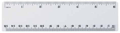 Printable 6 Inch Ruler Actual Size