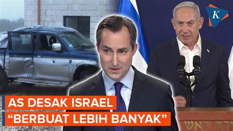 AS Desak Israel Berbuat Lebih Banyak Untuk Menekan Kekerasan Di Tepi