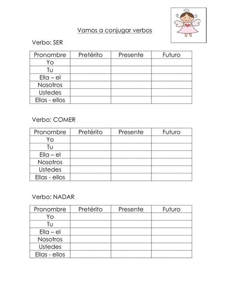 Actividad De Conjugar Verbos Spanish Lessons Spanish Class Teaching