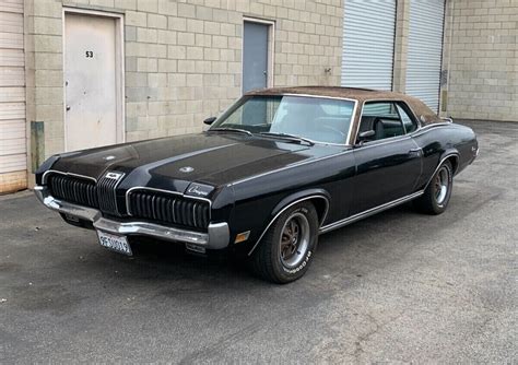 1970 Mercury Cougar Xr 7 Hard Top Hounds Tooth Vinyl Top Ebay