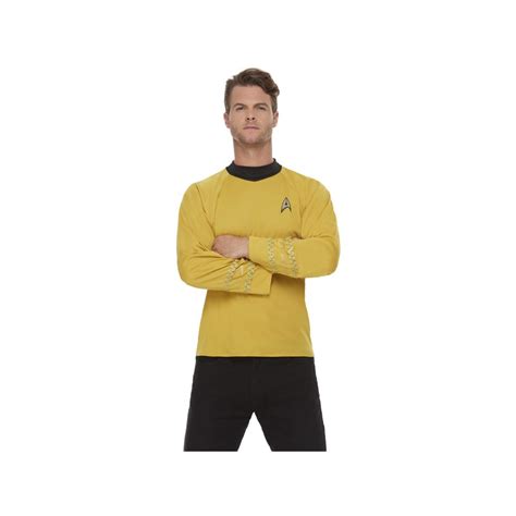 Costume Adult Star Trek Command Gold L